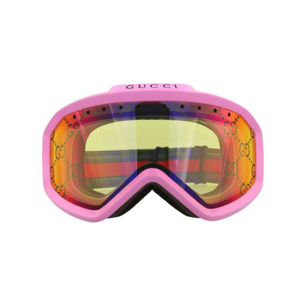 Gucci Shield-Frame Injection Sunglasses Multi Unisex-Adult